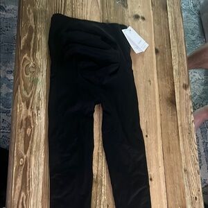 NWT BLANQI Black Maternity Leggings Full-Length Bottoms - Sz M